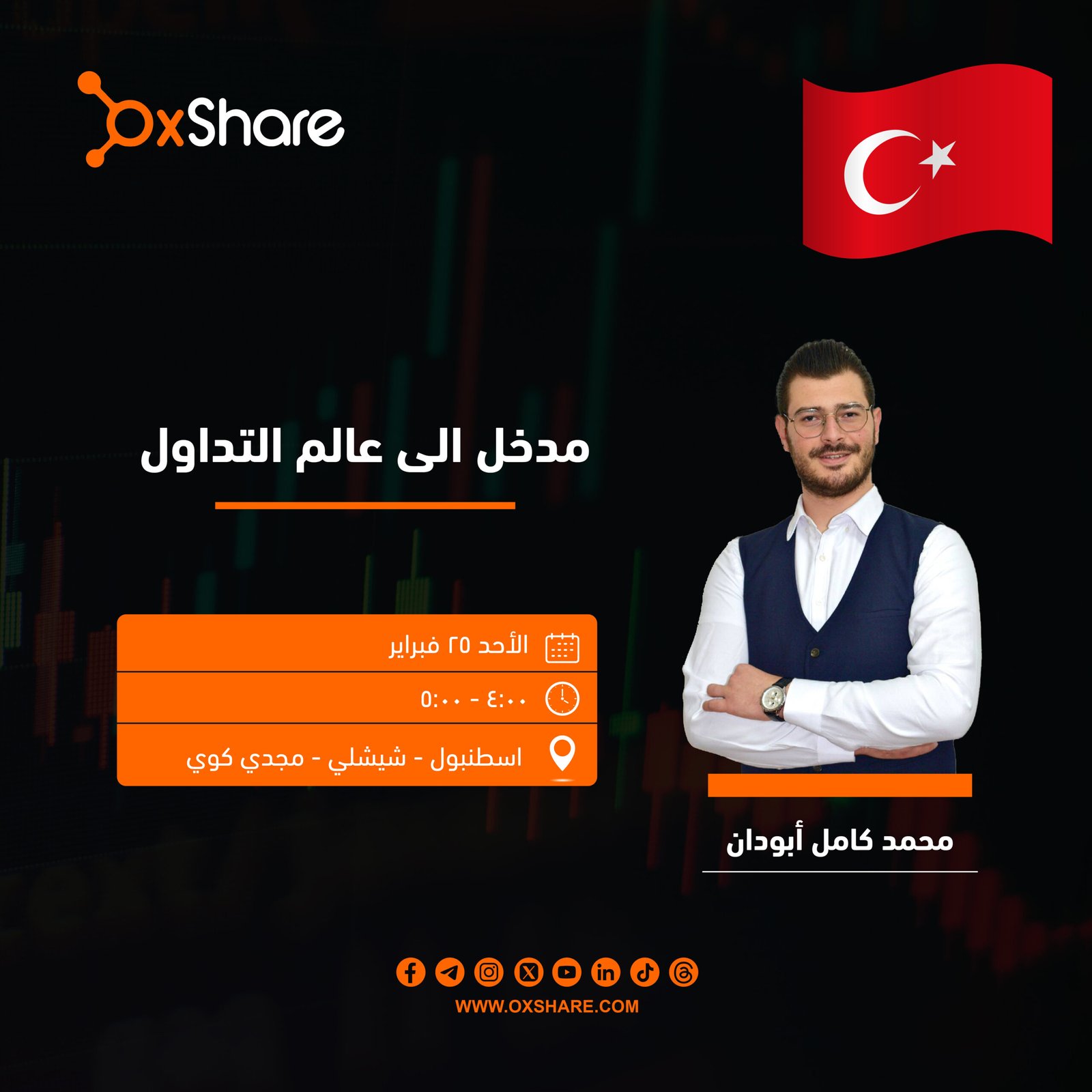 Oxshare Seminar - Your path to the world of trading - Turkey - 25/02/2024